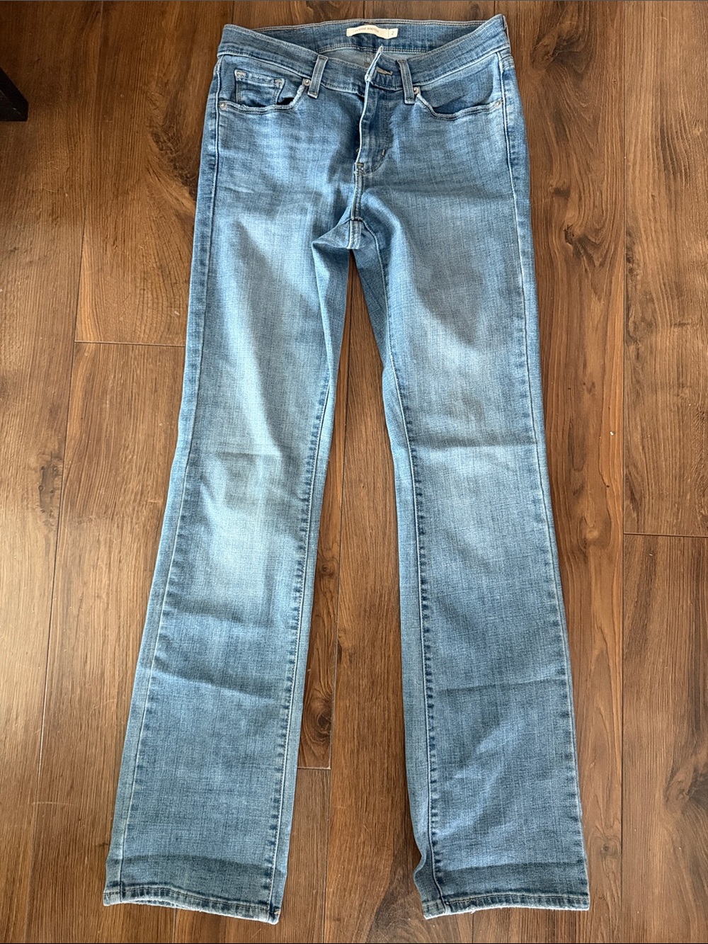 Levi's Light Blue Boot-Cut Jeans